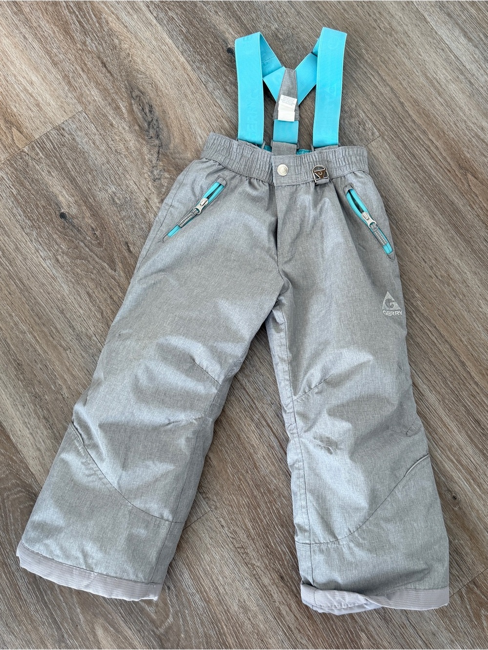 Gerry Weber Gray Jacket with Teal Trim